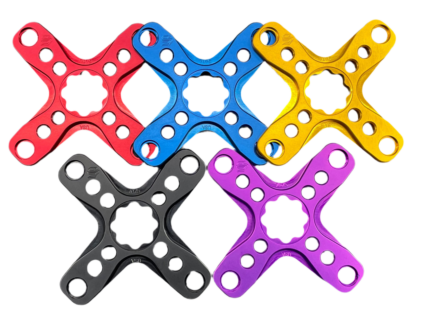 R75 4 Bolt Spline Drive Spiders