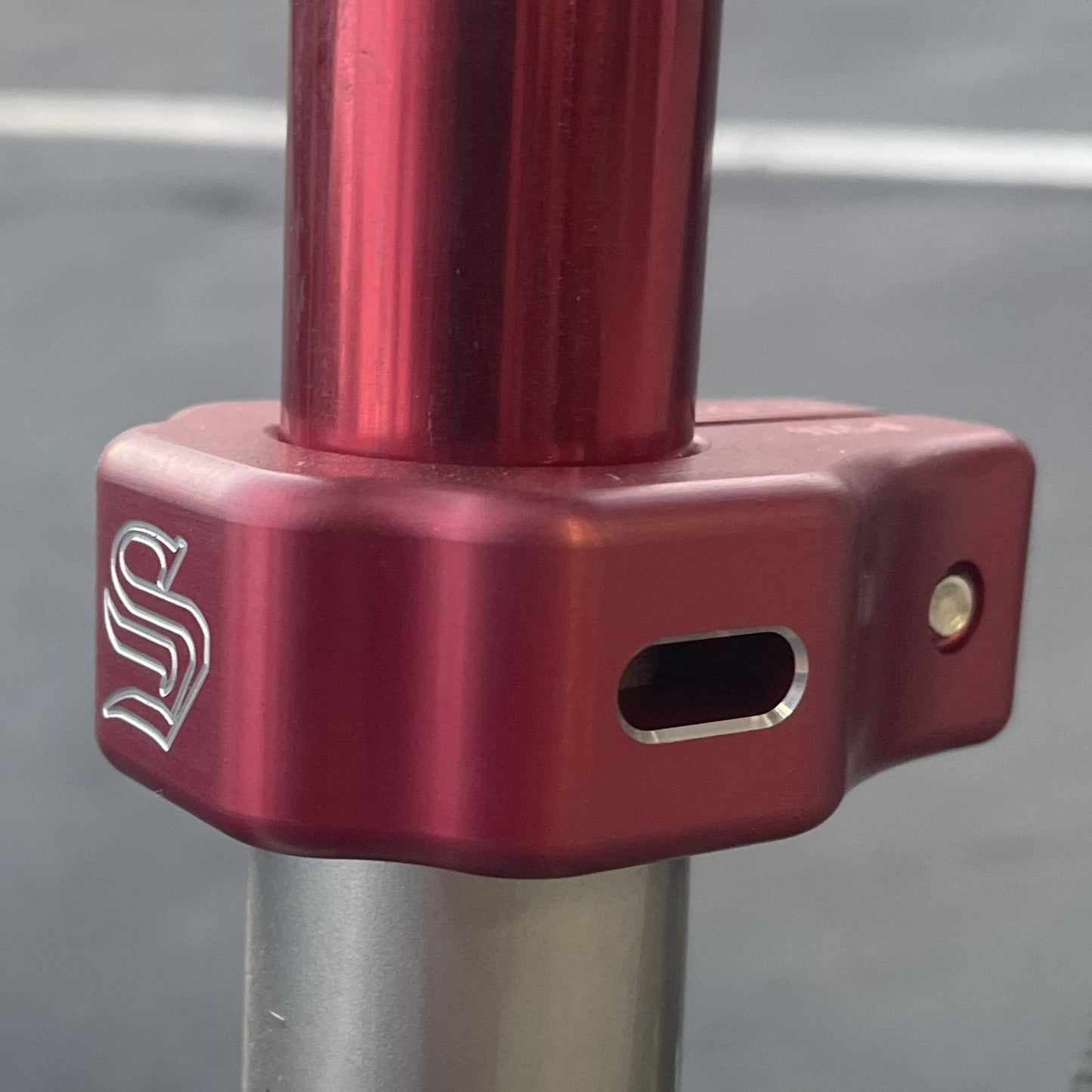 SS Big Bike Seat Post Clamps