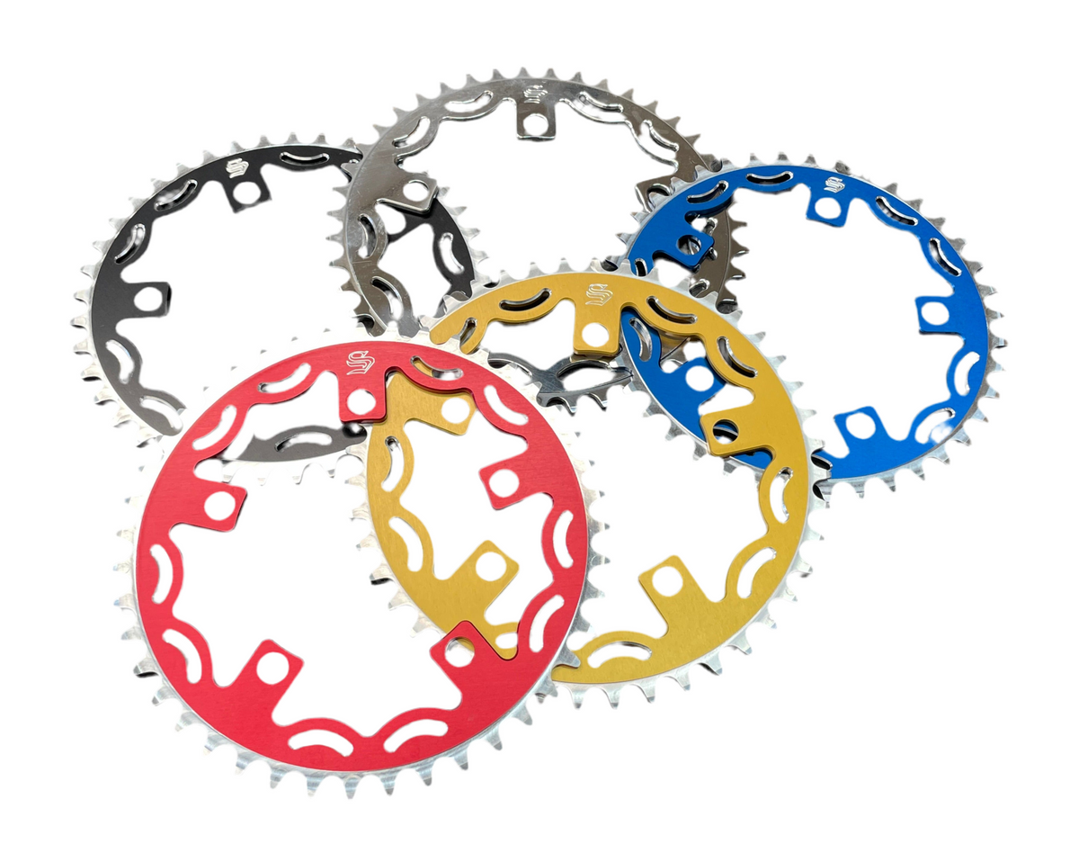 Chainring Colours S2 5 Bolt Chainrings – Snap BMX Products