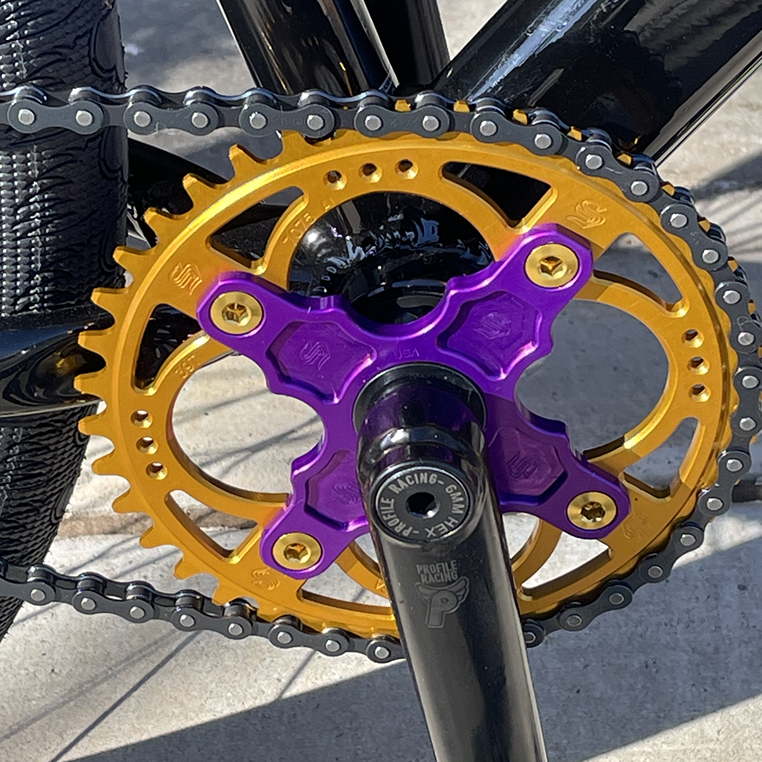 S75 4 Bolt Spiders - Bolt on – Snap BMX Products